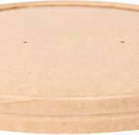 NATURE Star Deckel für Einweg-Salatschalen 18.5 cm braun