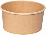 NATURE Star Caesar Einweg-Salatschalen 15 cm 1,0 l braun