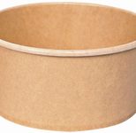 NATURE Star Caesar Einweg-Salatschalen 18.5 cm 1,3 l braun