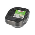 PAPSTAR Mehrweg-Suppenteller 15.6 cm 500 ml schwarz