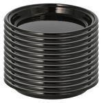 PROPAC Mehrweg-Menüteller 22 cm schwarz