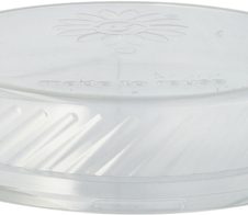 PAPSTAR Deckel für Mehrweg-Menüschalen 22.7 cm transparent