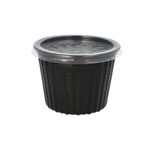 PAPSTAR Mehrweg-Suppenbecher 11.5 cm 500 ml schwarz