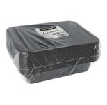 PAPSTAR Mehrweg-Menüschalen schwarz