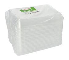 PAPSTAR Deckel für Mehrweg-Menüschalen transparent