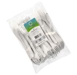 PAPSTAR Mehrweg-Gabeln weiß Polypropylen (PP)