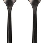 PAPSTAR Mehrweg-Kaffeelöffel schwarz Polypropylen (PP)