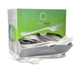 PAPSTAR Mehrweg-Gabeln weiß Polypropylen (PP)