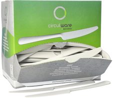 PAPSTAR Mehrweg-Messer weiß Polypropylen (PP)