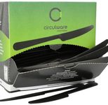 PAPSTAR Mehrweg-Messer schwarz Polypropylen (PP)