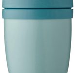 MEPAL Ellipse Isolier-Speisebehälter 10.7 cm 500 + 200 ml grün