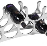 WOHNLING Weinregal WL1.677 silber