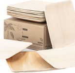 natuuro® Palmblatt-Teller braun