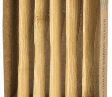 pandoo Mehrweg-Messer braun 100% Bambus