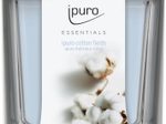 ipuro Cotton Fields Duftkerze 6.5 cm hellblau
