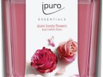 ipuro Lovely Flowers Duftkerze 6.5 cm rosa