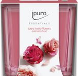 ipuro Lovely Flowers Duftkerze 6.5 cm rosa