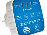 as-Schwabe Steckdosentester weiß
