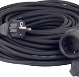 as-Schwabe Verlängerungskabel Baustellen, 5 m, schwarz