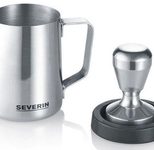 SEVERIN ZB5996 Barista-Set Milchkännchen: ca. 450 ml silber