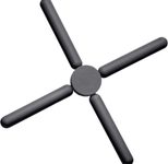 WESTMARK Untersetzer schwarz