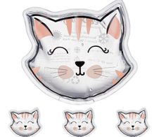 relaxdays Kühlpads für Kinder, Katze