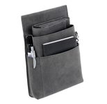 Alassio Gürteltasche für Kellnerbörse grau