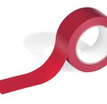 DURABLE Duraline Basic Bodenmarkierungsband 50 mm  x 33 m rot