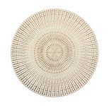 Zeller Platzset rund gold 41cm