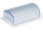 WESTMARK Butterdose 5.5 cm hoch weiß, transparent