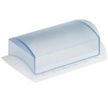 WESTMARK Butterdose 5.5 cm hoch weiß, transparent
