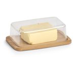 Zeller Butterdose 6 cm hoch transparent