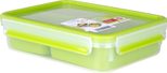 emsa Lunchbox CLIP & GO 5.8 cm hoch 1,2 l transparent/grün