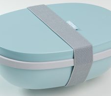 MEPAL Lunchbox Ellipse duo 7.5 cm hoch 825 + 600 ml nordic green