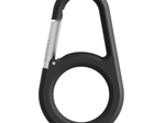 Belkin Secure Holder mit Karabinerhaken für das AirTag, schwarz