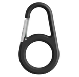 Belkin Secure Holder mit Karabinerhaken für das AirTag, schwarz