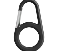 Belkin Secure Holder mit Karabinerhaken für das AirTag, schwarz