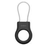 Belkin Secure Holder mit Drahtseil für das AirTag, schwarz