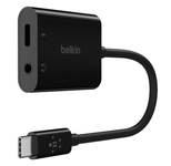 Belkin RockStar 3,5mm Klinken Audio und USB-C Ladeadapter