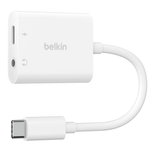 Belkin RockStar 3,5mm Klinken Audio und USB-C Ladeadapter