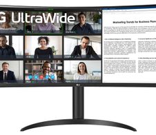 LG UltraWide 34WR55QC-B Curved Monitor 86,42cm (34 Zoll)