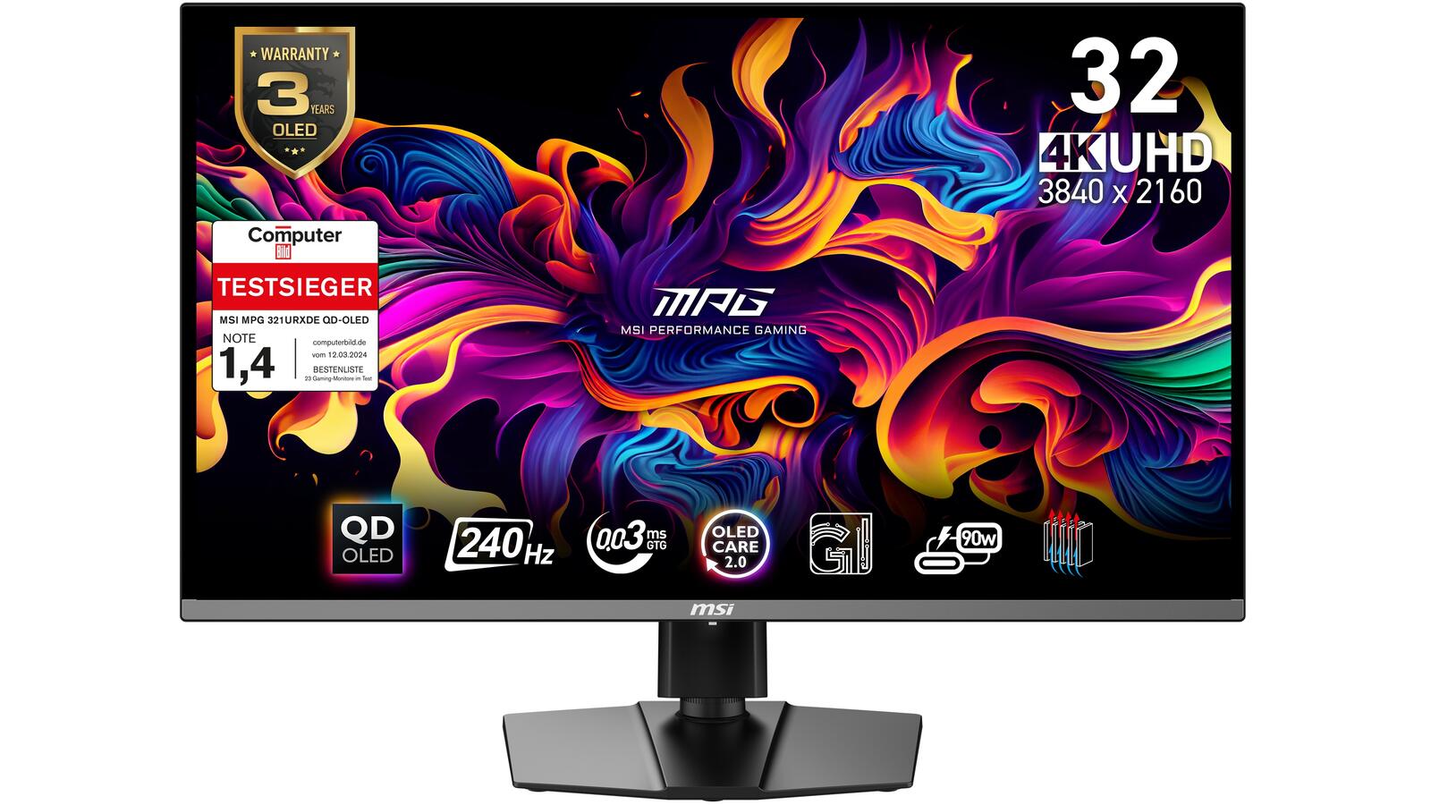 MSI MPG 321URXDE Gaming Monitor 80cm (31.5")