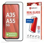DISPLEX Full Cover Panzerglas (10H) für Samsung Galaxy A35/A55 5G