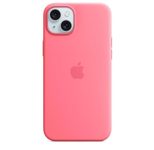 Apple iPhone 15 Plus Silikon Case mit MagSafe - Pink