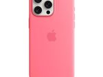 Apple iPhone 15 Pro Max Silikon Case mit MagSafe - Pink