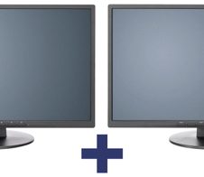 2x Fujitsu E-Line E22-8 TS Pro LED-Monitor 54,6 cm (21,5 Zoll)