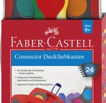 FABER-CASTELL Wasserfarbkasten 24 Farben