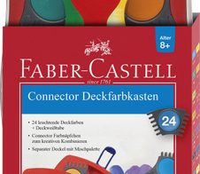FABER-CASTELL Wasserfarbkasten 24 Farben