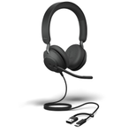 Jabra Evolve2 40 SE UC Stereo - Headset - On-Ear