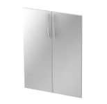 HAMMERBACHER Basic Türen silber 110,4 cm